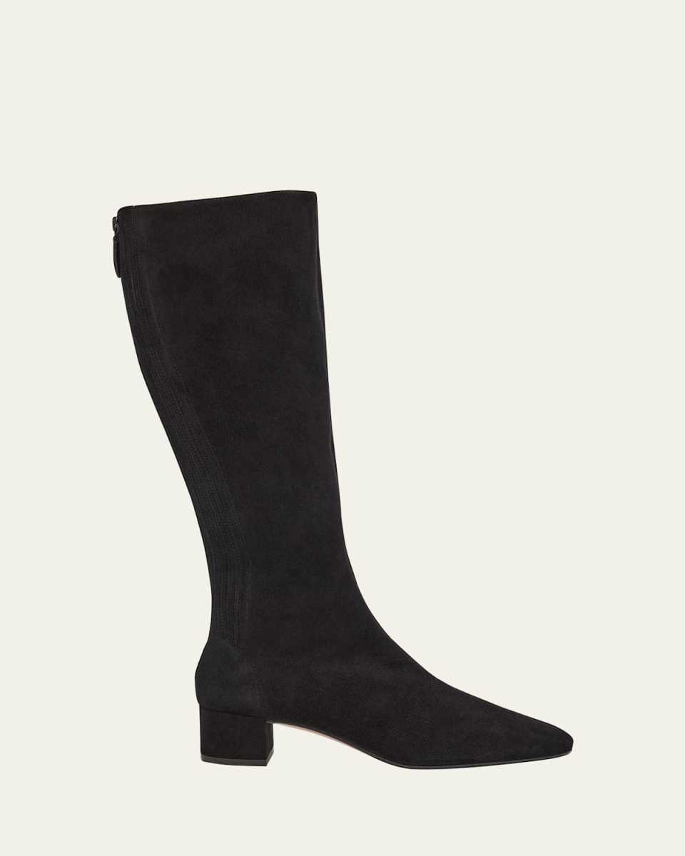 35mm Saint Honor Suede Knee-High Boots